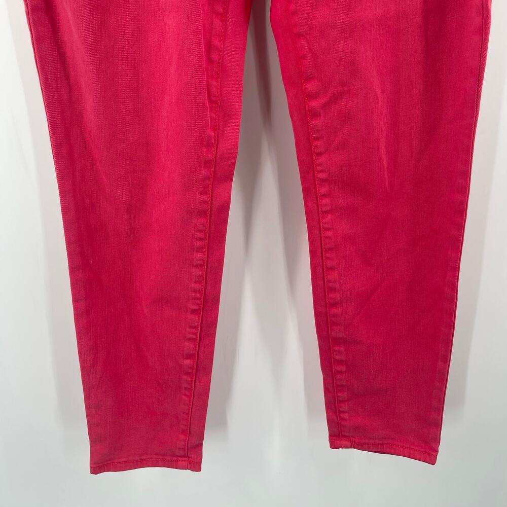 VINTAGE AMERICA BLUES Jeans Size 6R/28 Missy Stretch Skinny Red/Pink Zipper NWT - Picture 12 of 15